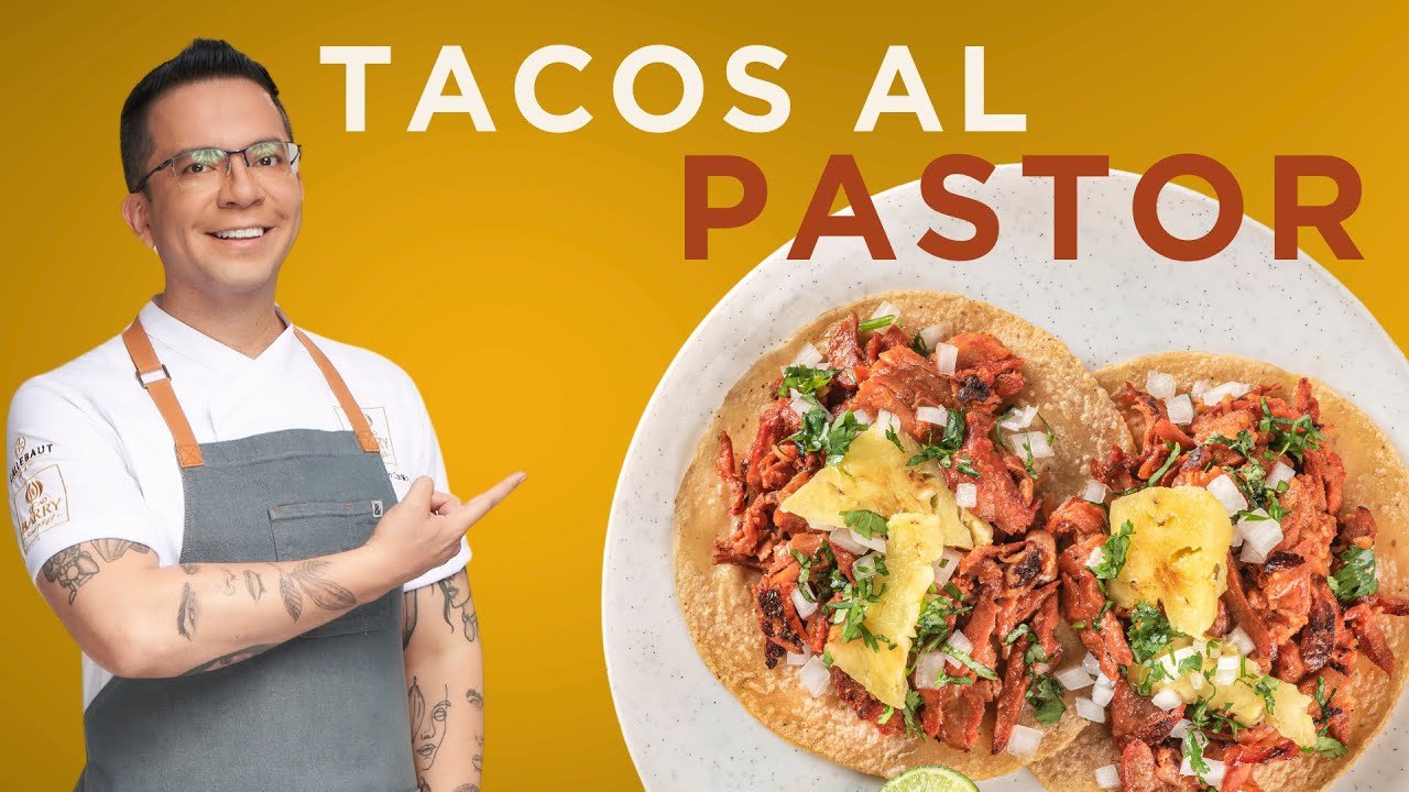 Tacos al pastor rápidos (con carne preparada)