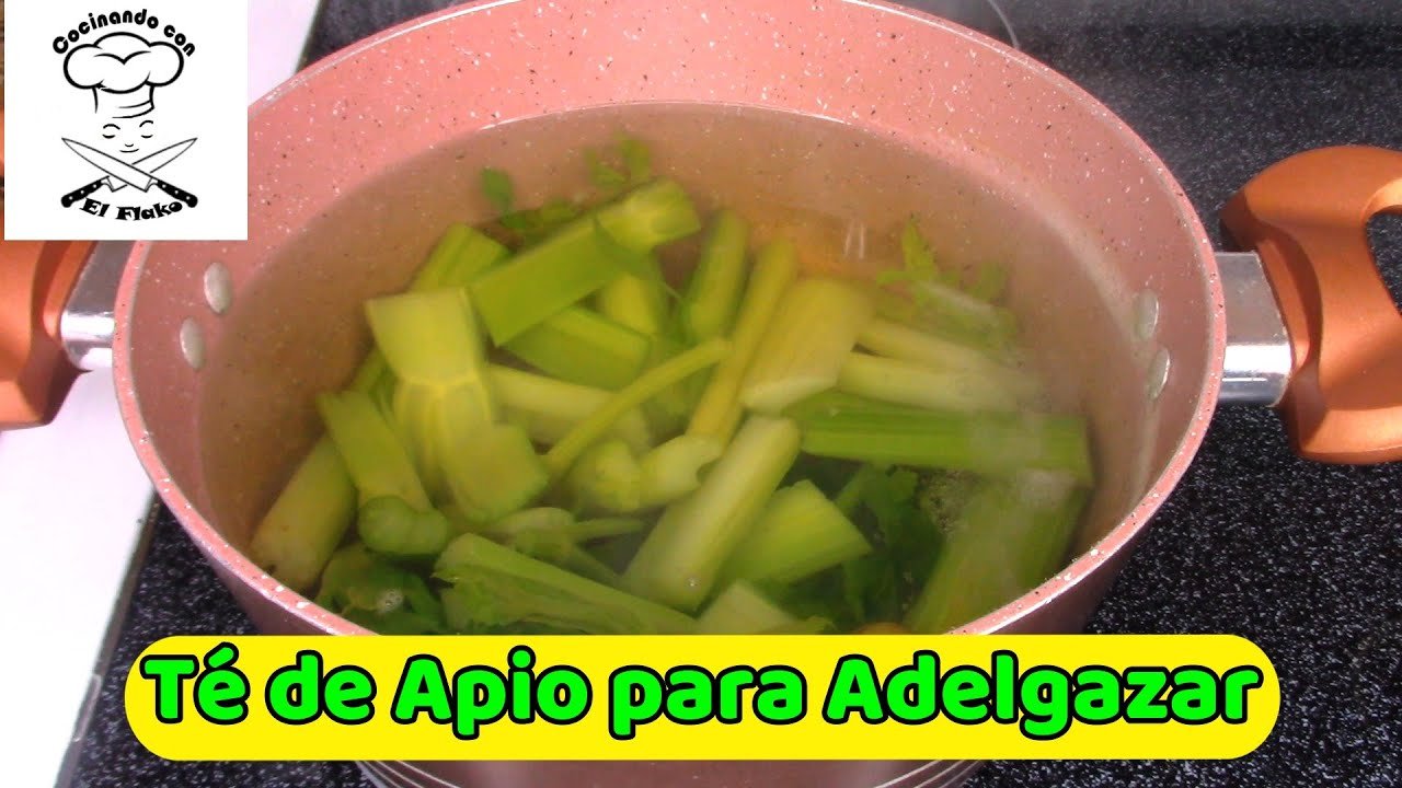 Té de apio para adelgazar