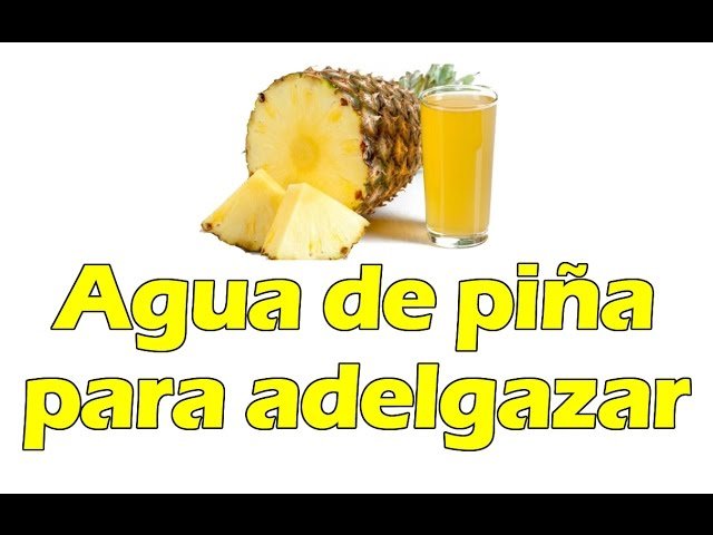 Té de piña para adelgazar