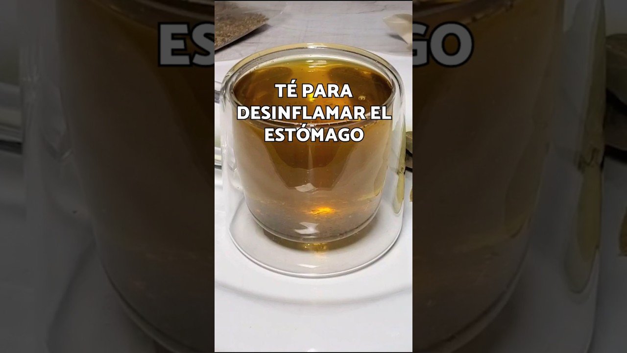 Té para desinflamar el estómago y eliminar gases