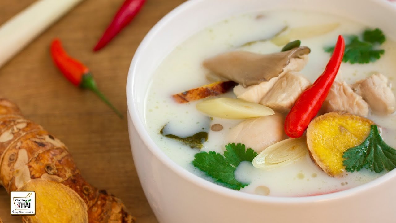 Tom kha gai rápida