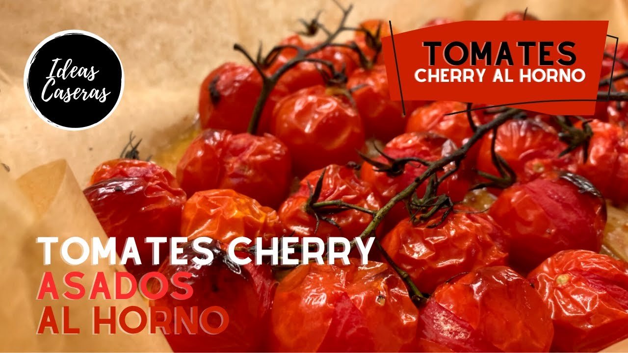 Tomates cherry asados