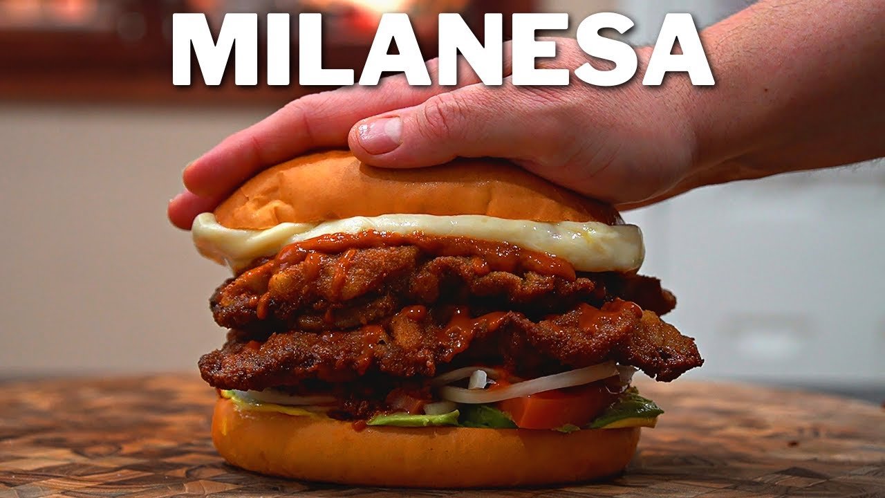 Torta mexicana de milanesa (milanesa preparada)