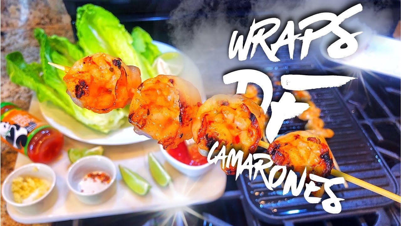 Wrap de camarones