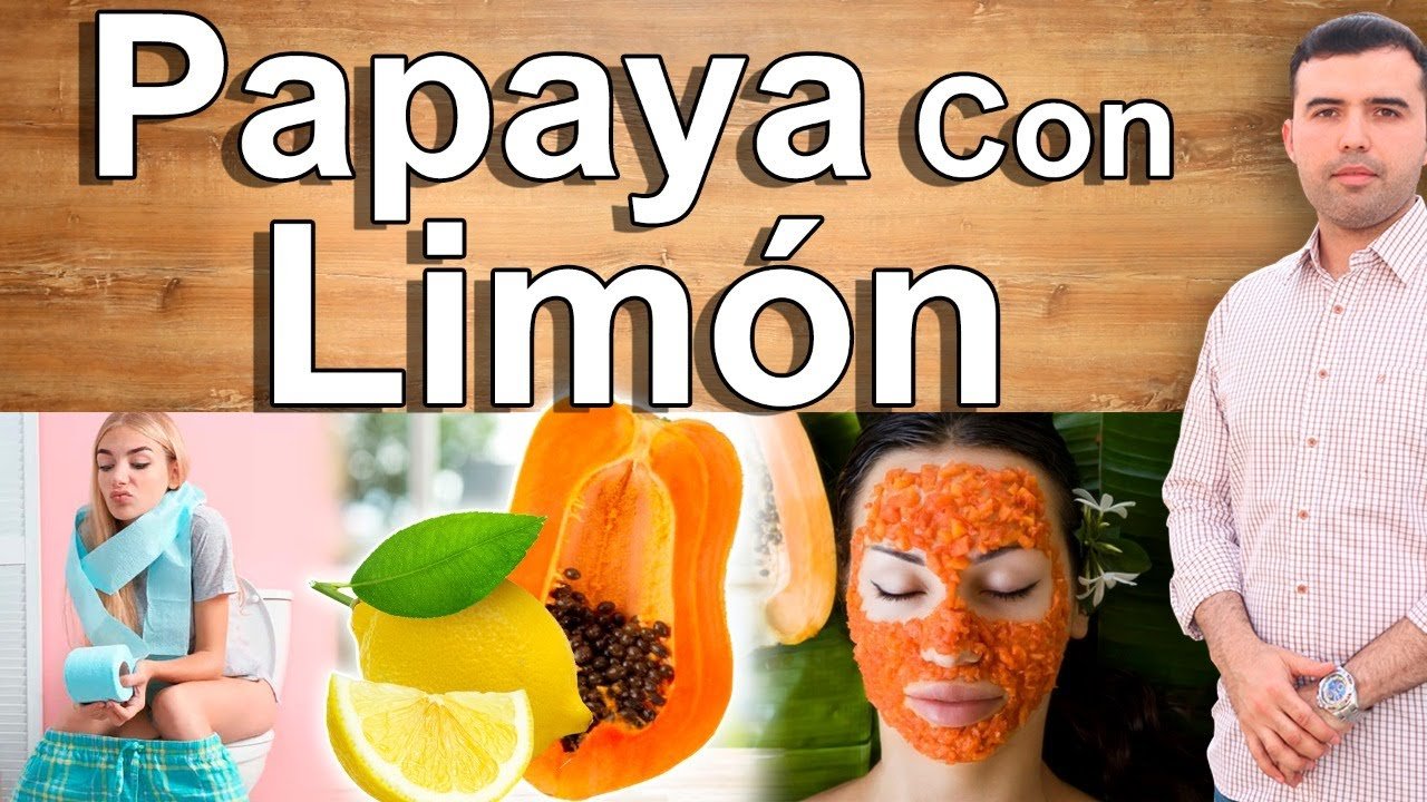 Zumo de papaya y cítricos