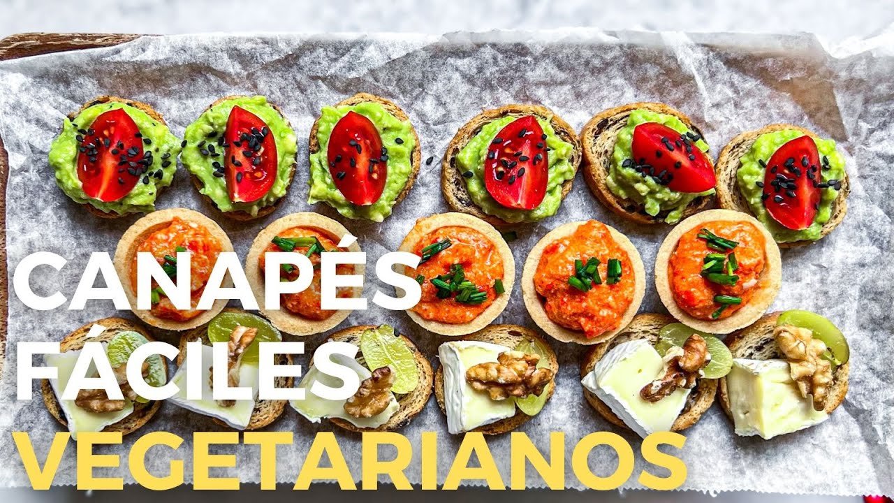 19 aperitivos vegetarianos para sorprender