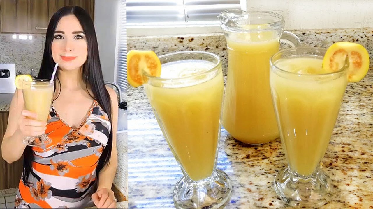 Agua fresca de guayaba