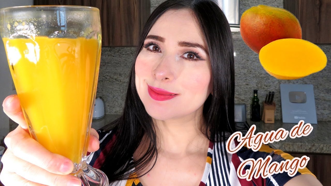 Agua fresca de mango