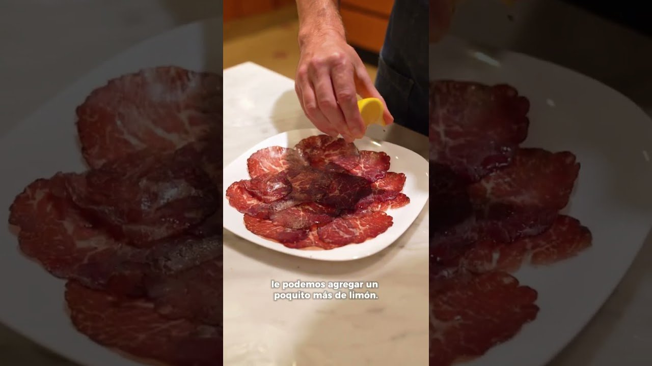 Carpaccio de bresaola