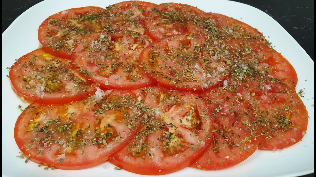Carpaccio de tomate