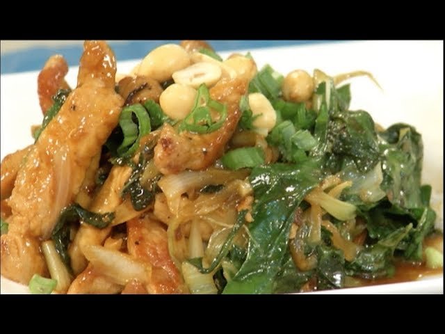 Cerdo con salsa hoisin