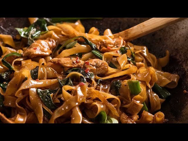 Drunken noodles