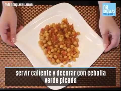 Garbanzos con comino y limón