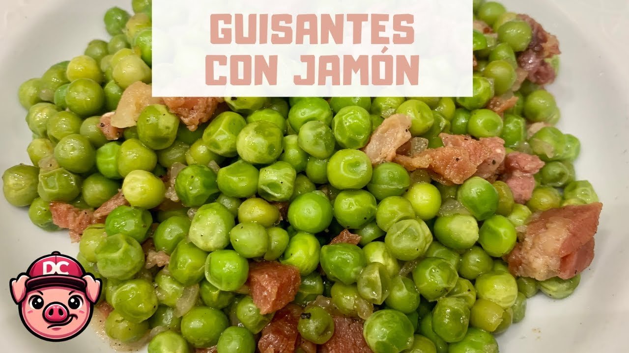 Guisantes salteados con sésamo
