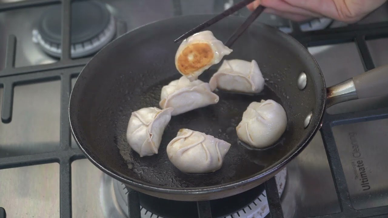 Gyoza frita