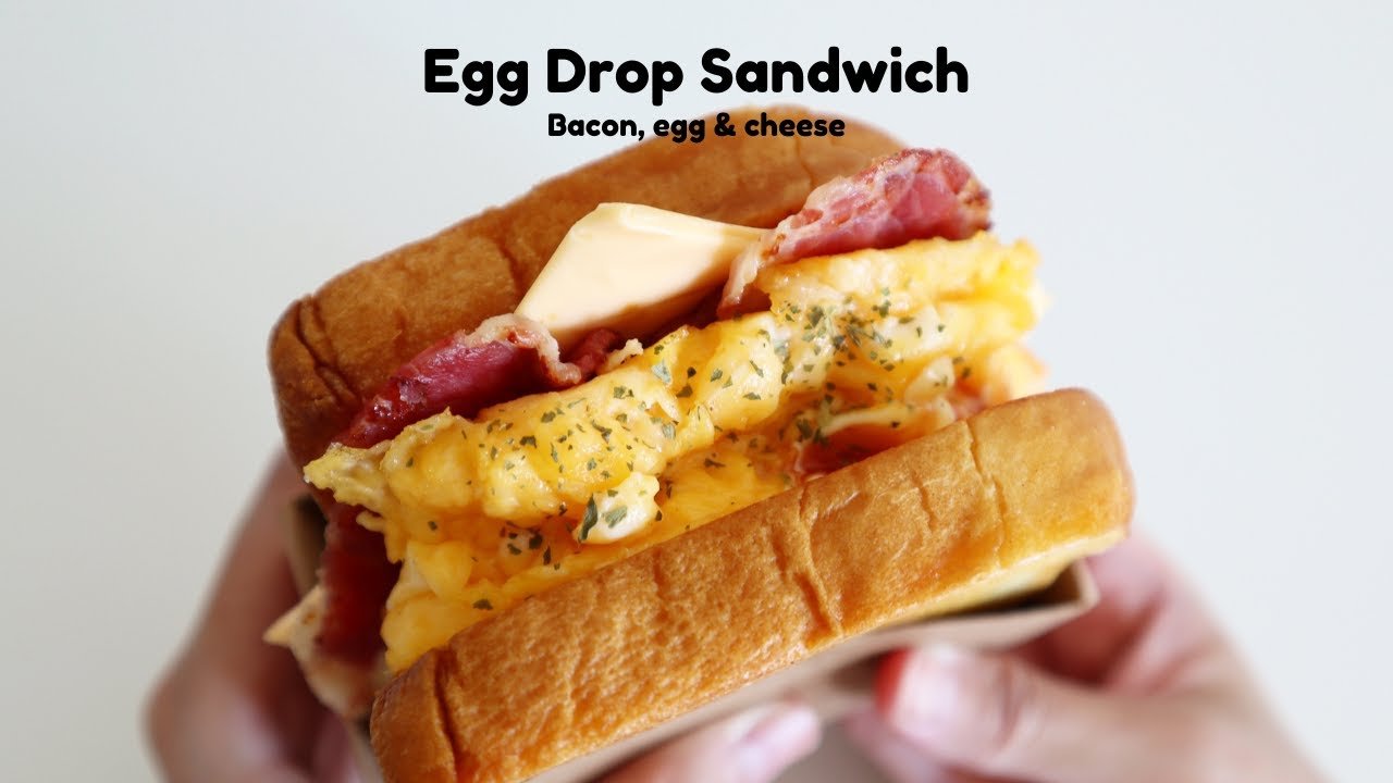 Korean egg drop sandwich