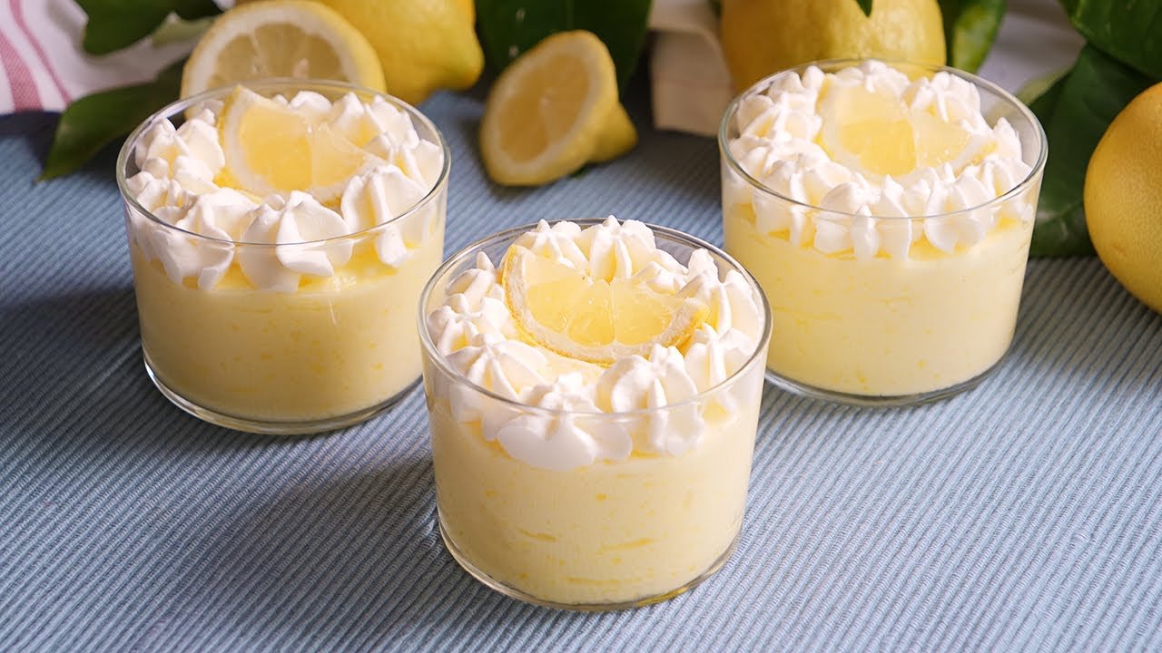 Mousse de limón