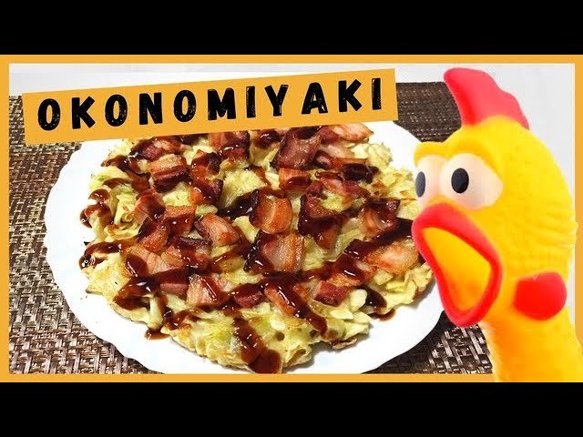 Okonomiyaki de bacon