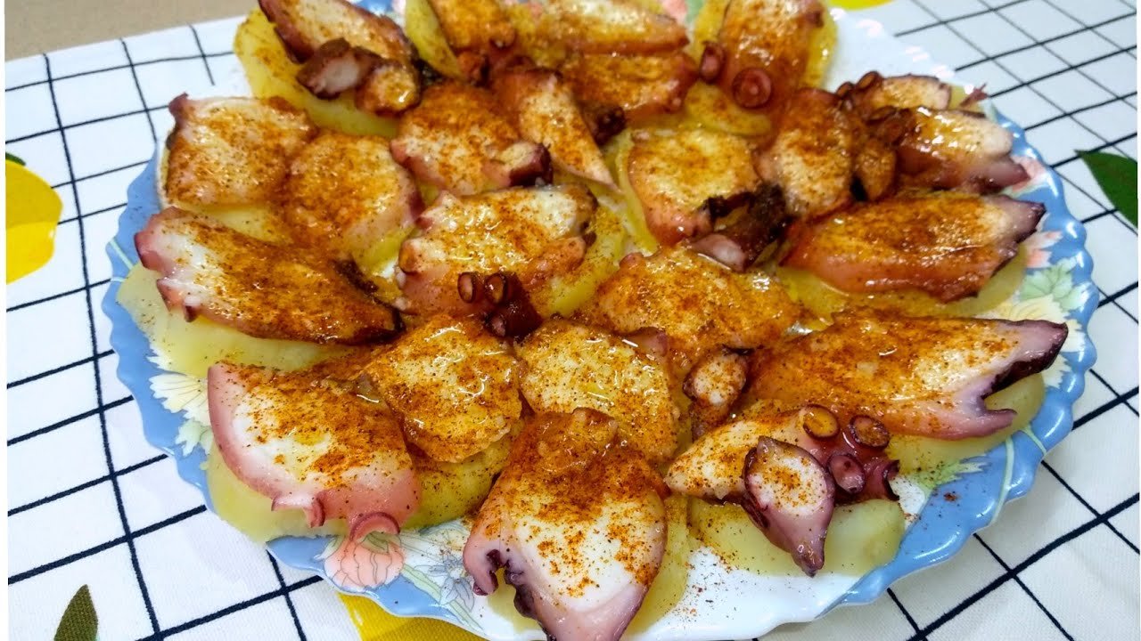 Pulpo a la gallega (con pulpo cocido)