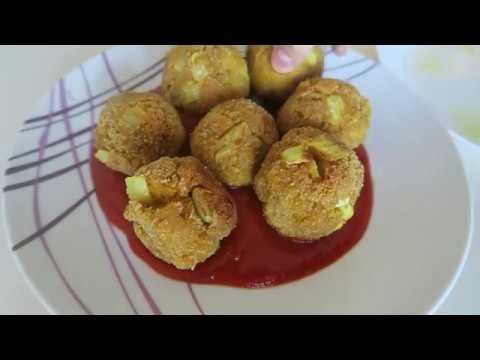Receta de Albóndigas de avena con tomate