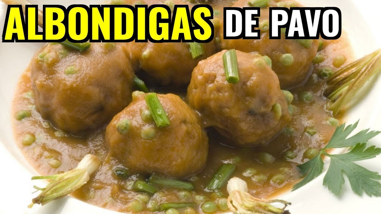 Receta de Albóndigas de pavo