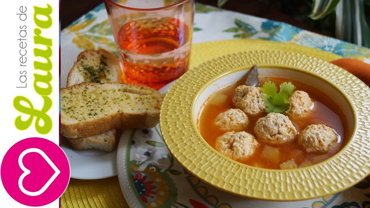 Receta de Albóndigas de pollo sanas