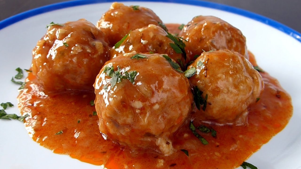 Receta de Albóndigas de pollo