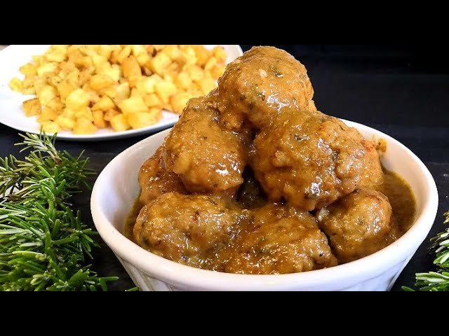 Receta de Albóndigas de ternera jugosas