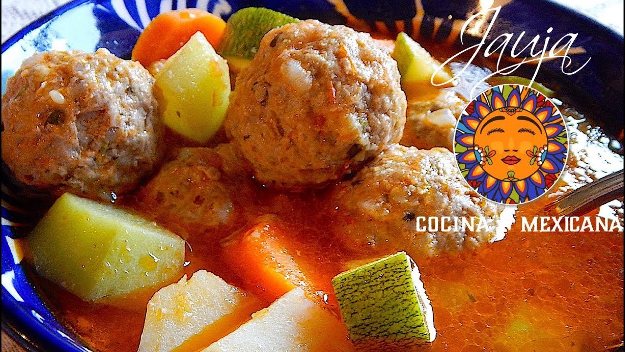 Receta de Albóndigas mexicanas