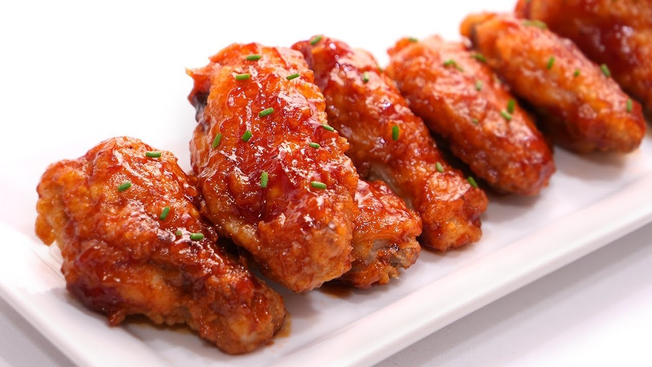 Receta de Alitas de pollo agridulces