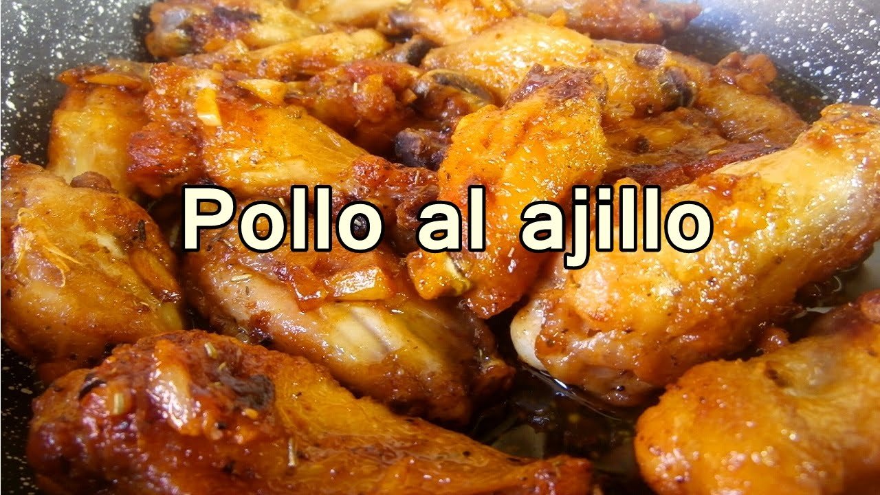 Receta de Alitas de pollo al ajillo