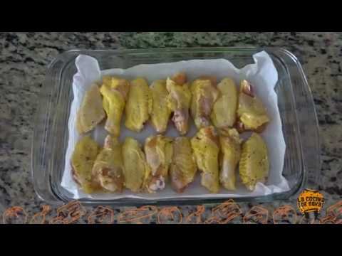 Receta de Alitas de pollo al curry