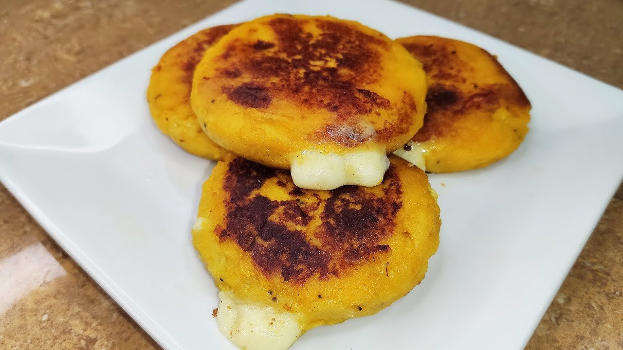 Receta de Arepas de plátano maduro sin harina de maíz
