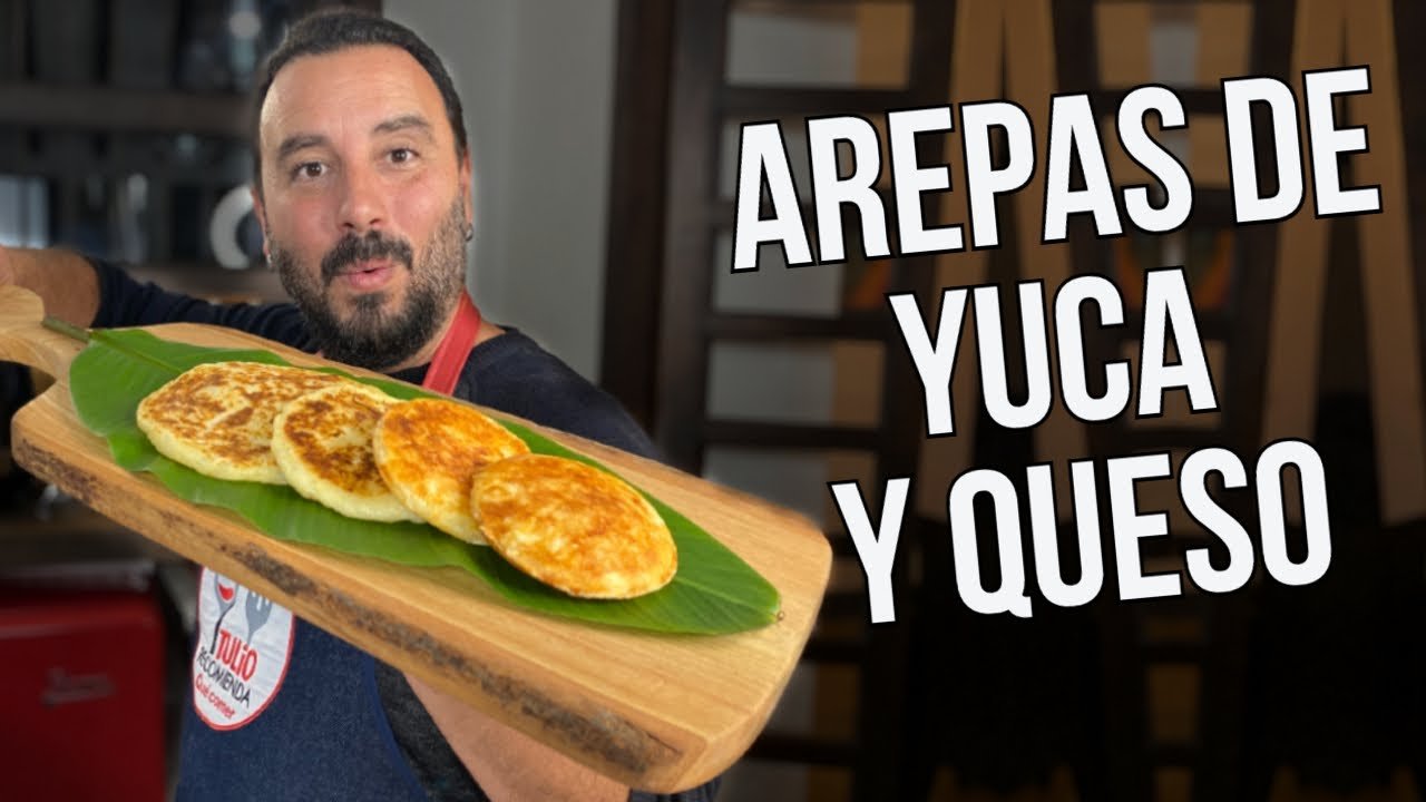 Receta de Arepas de yuca