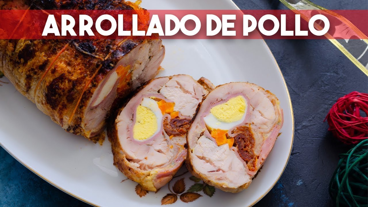 Receta de Arrollado de pollo argentino