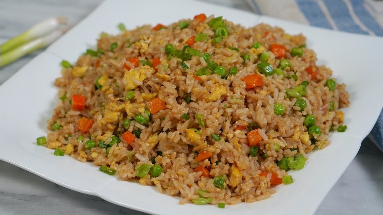 Receta de Arroz Frito (receta personal)