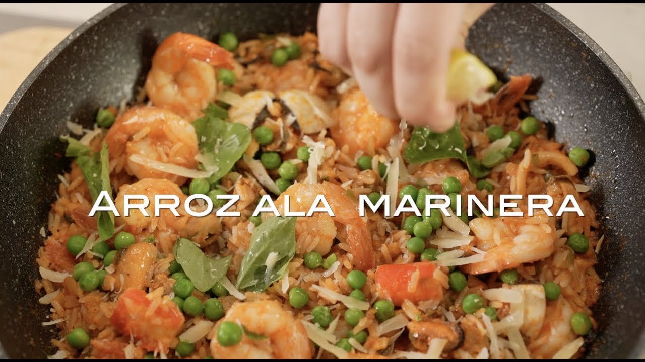 Receta de Arroz a la marinera