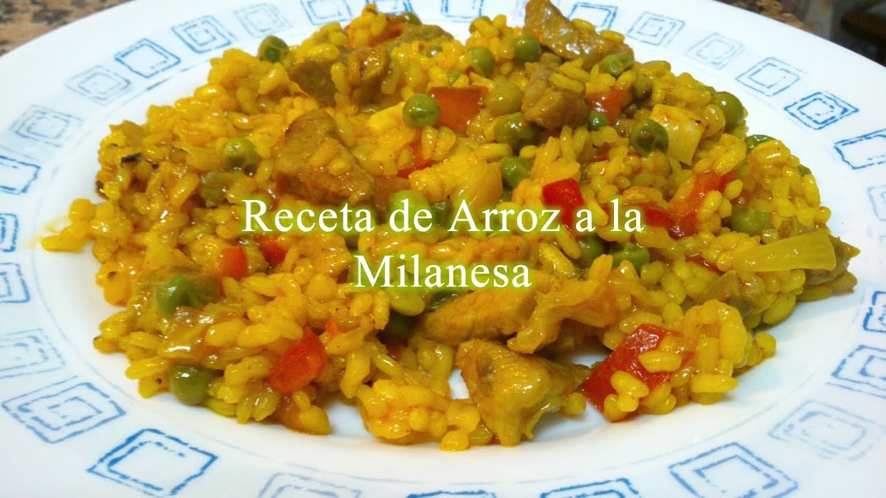 Receta de Arroz a la milanesa