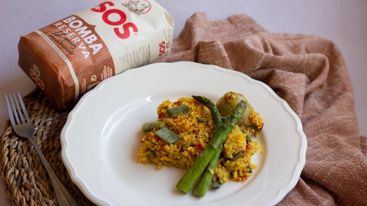 Receta de Arroz al horno con verduras