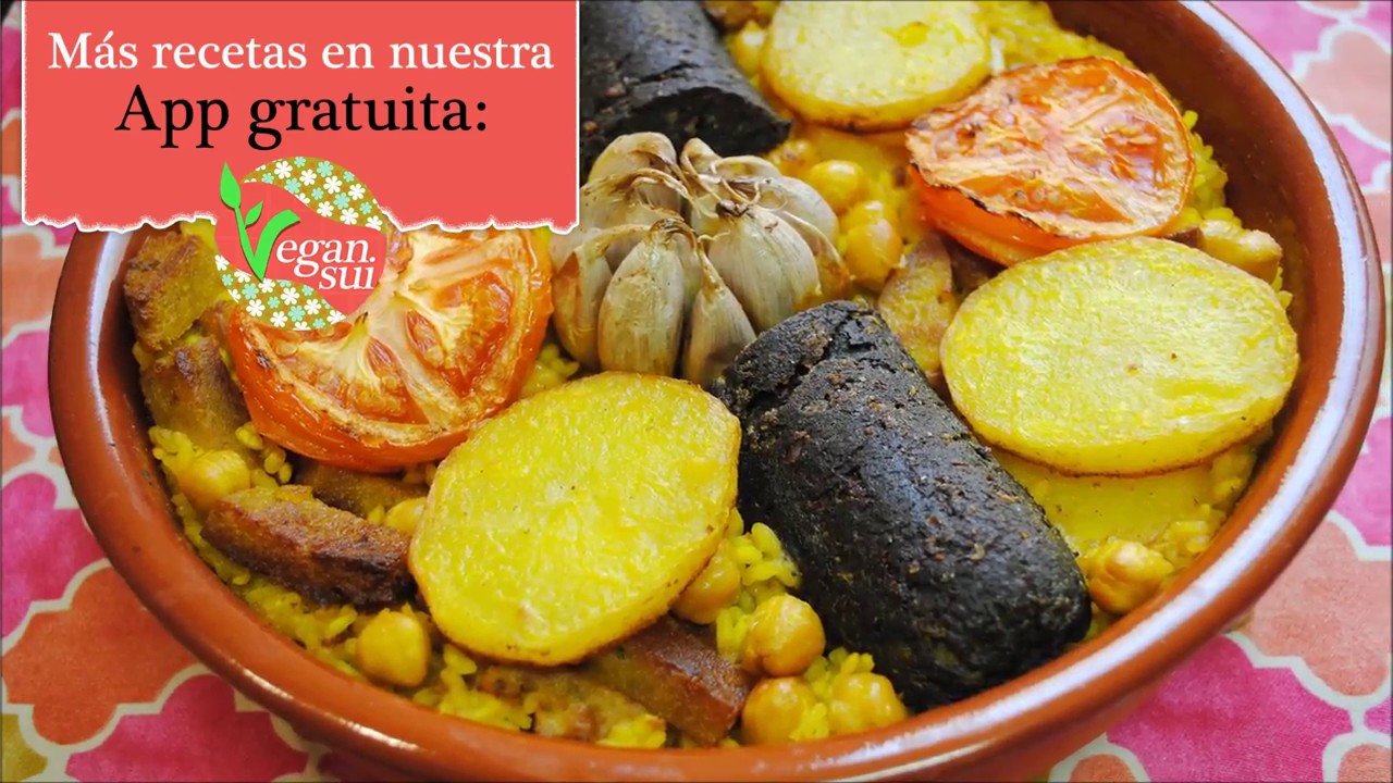 Receta de Arroz al horno vegano