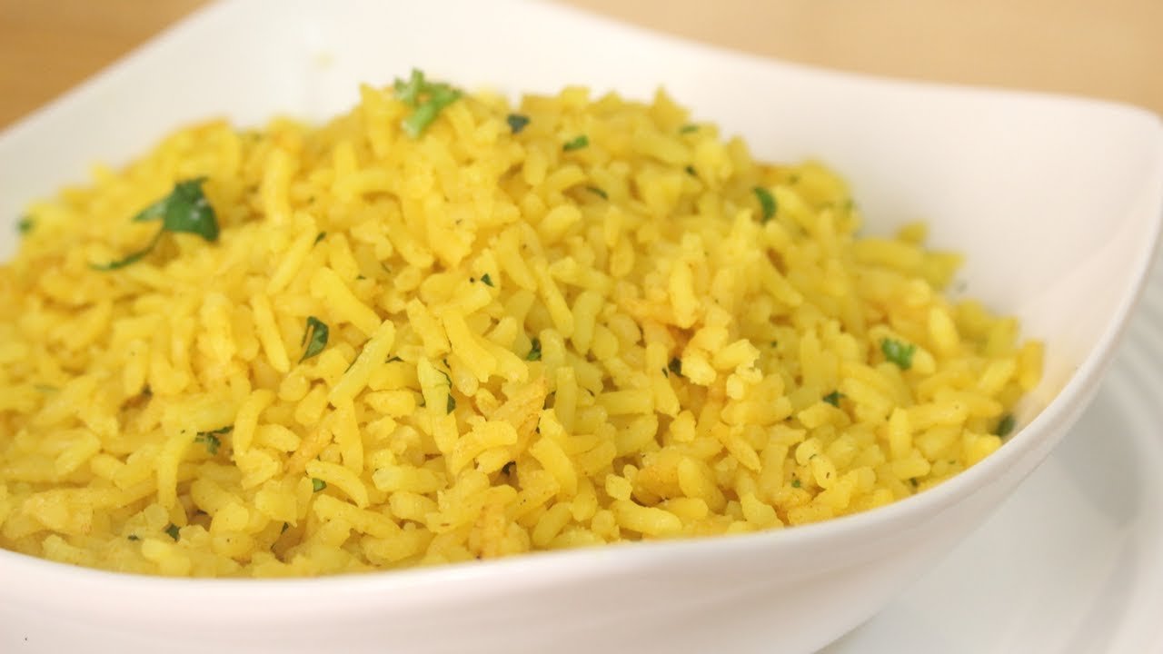 Receta de Arroz amarillo