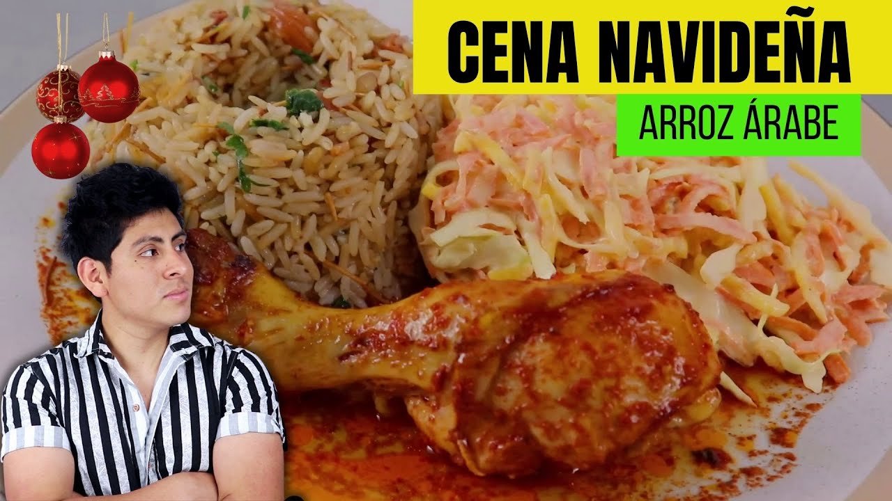 Receta de Arroz árabe con pollo al horno