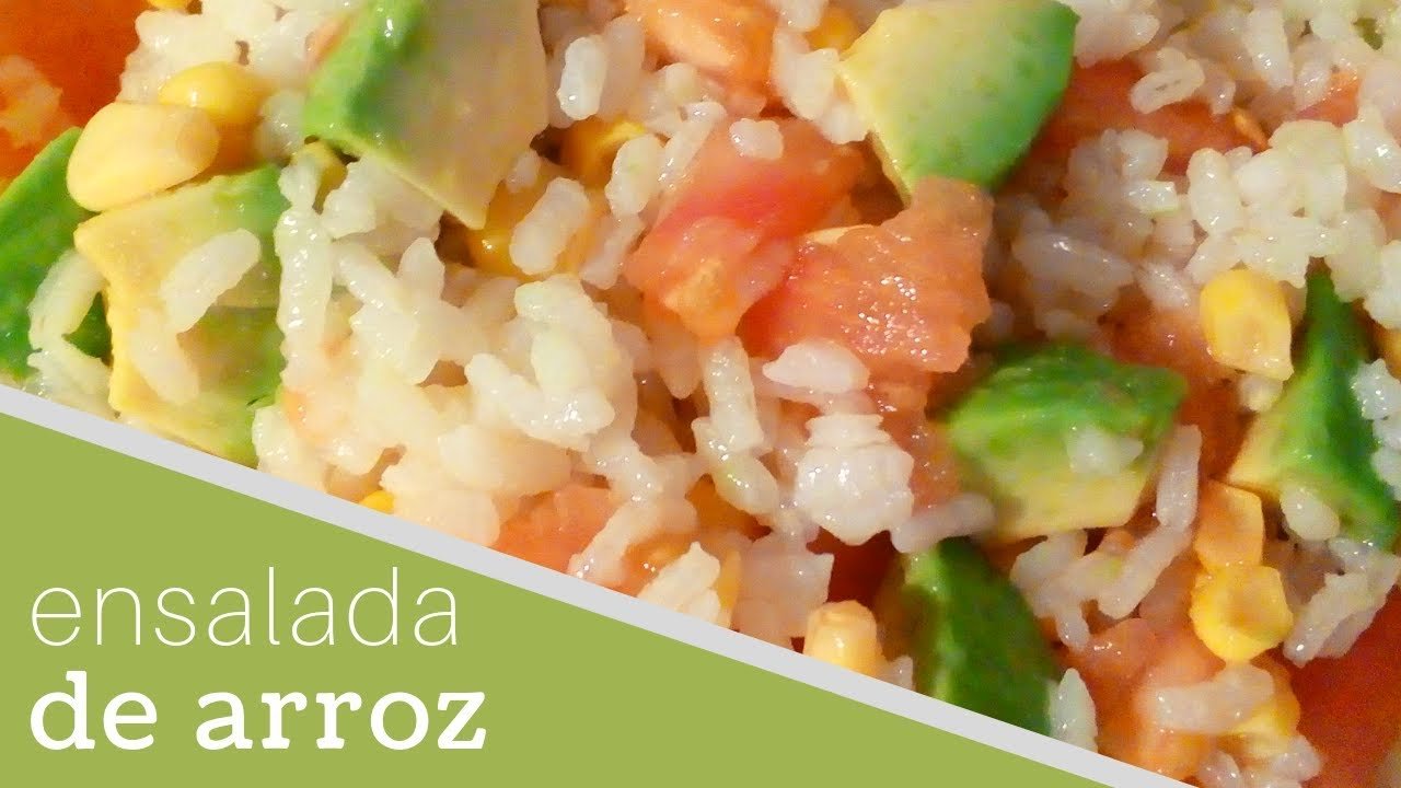 Receta de Arroz con aguacate vegano