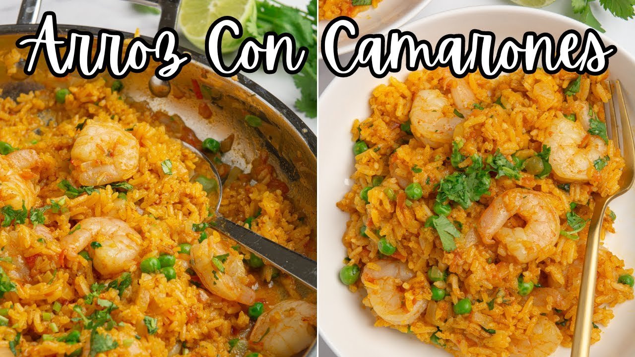 Receta de Arroz con camarones estilo colombiano
