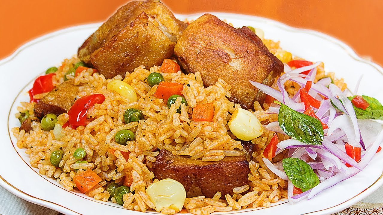 Receta de Arroz con chancho