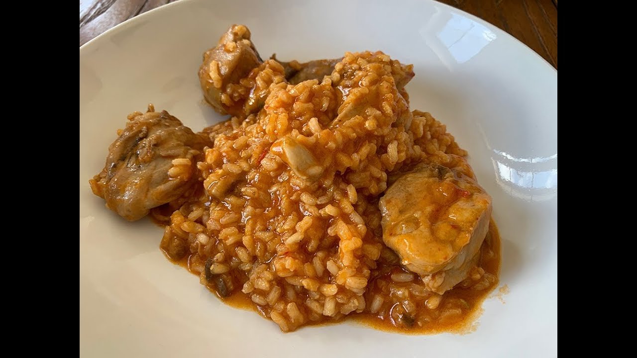 Receta de Arroz con conejo y setas