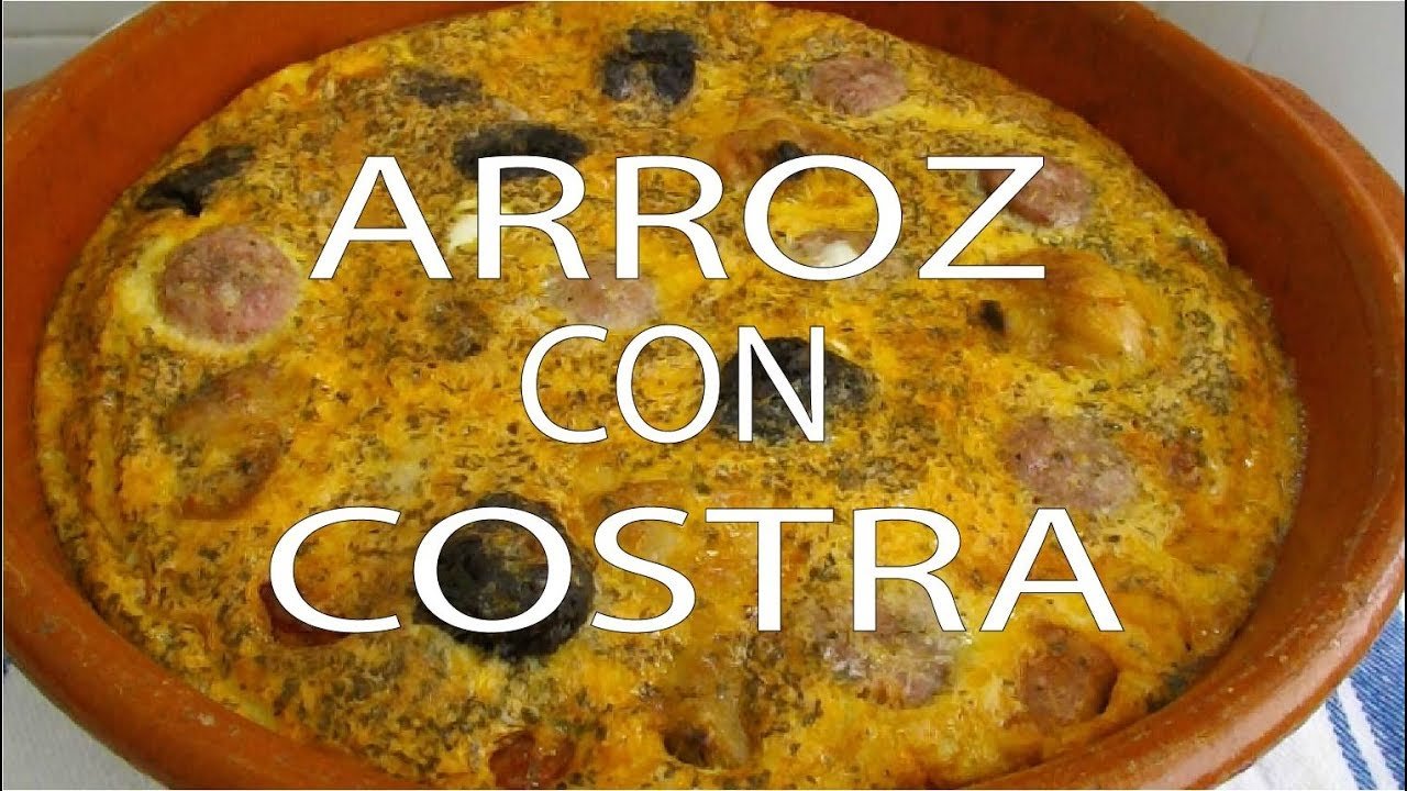 Receta de Arroz con costra