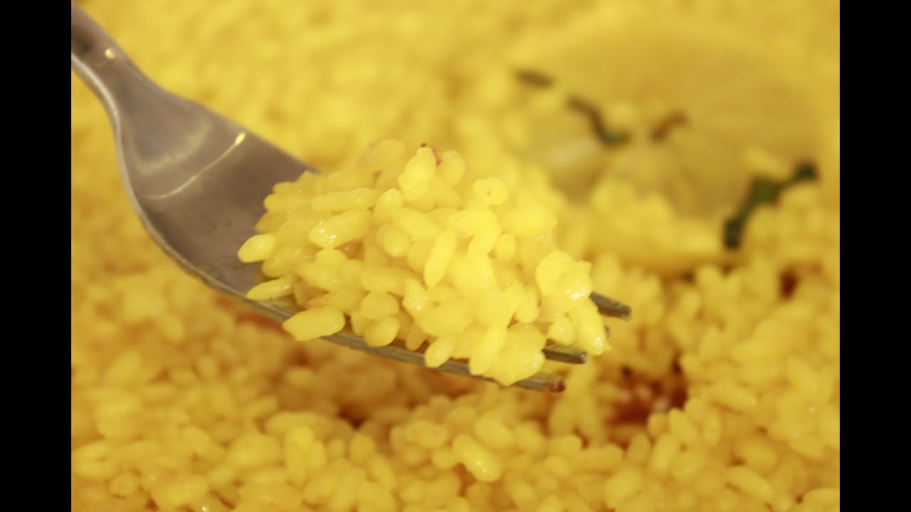 Receta de Arroz con cúrcuma y limón