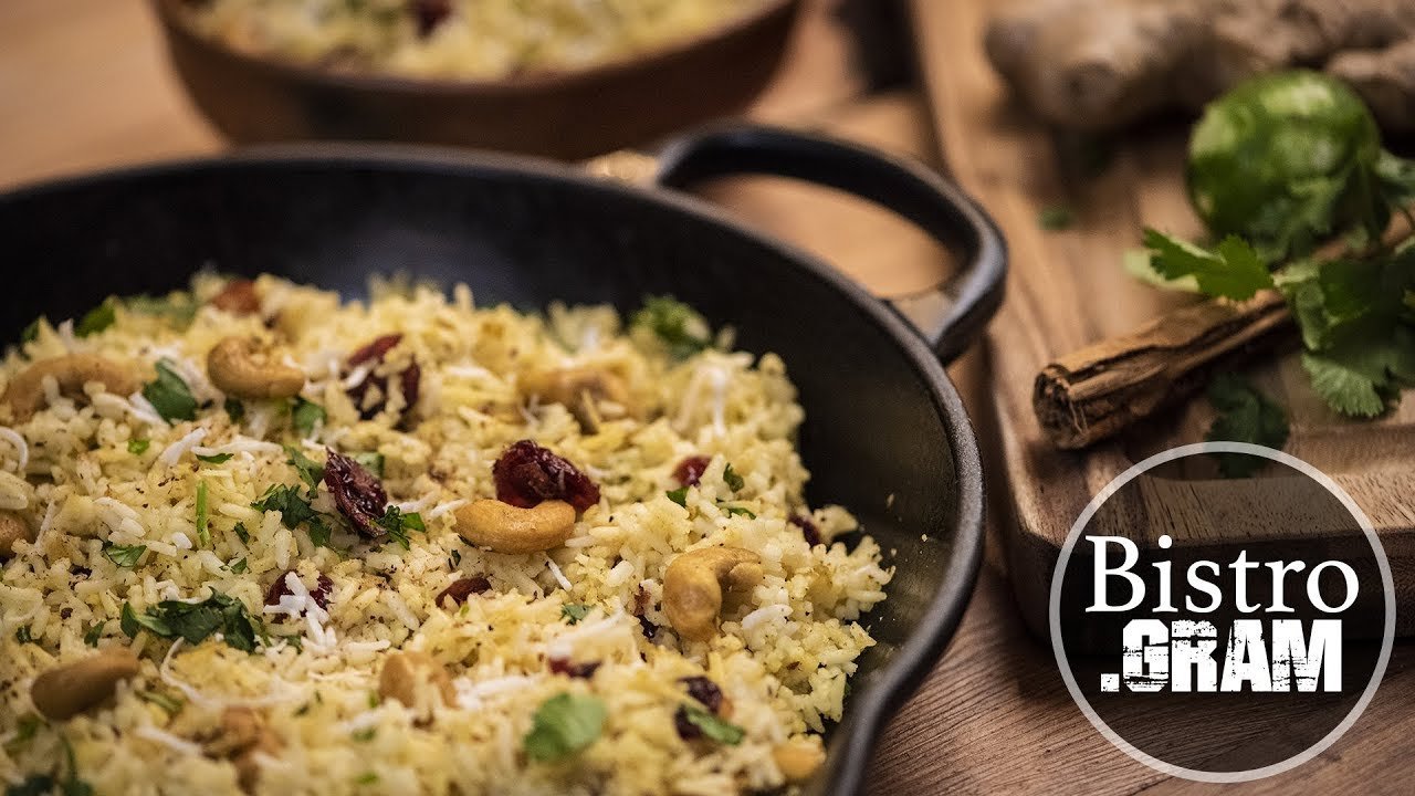 Receta de Arroz con especias al estilo hindú