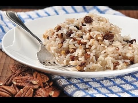 Receta de Arroz con nueces